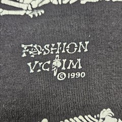 Fashion Victim Skeletons Men’s XL Shirt Vintage 90s Glows In The Dark Tee Boning