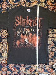 Vintage 2009 Slipknot T-Shirt Sz M Double-sided