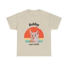 Customise Your Pet Photo Unisex T-shirt – Retro Vintage Style