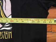 Vintage VICKI! I THOUGHT I HEARD YOUR VOICE! Black Roy Lichtenstein Tshirt~LARGE