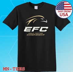 EFC Eagle Fighting Championship MMA Khabib Nurmagomedov Black Size S-5XL