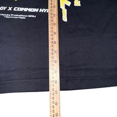 Astro Boy x Common Hype T-Shirt Black Large Limited Edition 1 of 100 NWT