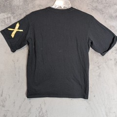 Armani Exchange Shirt Adult Large Graphic Gold Logo Classic Designer Casual SS
