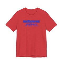 Melbourne Australia On Hark Court T-Shirt | City Text Tee