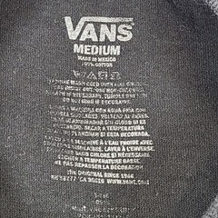 VANS Shirt Adult Medium Black Casual Outdoors Lightweight Skating Classic Mens
