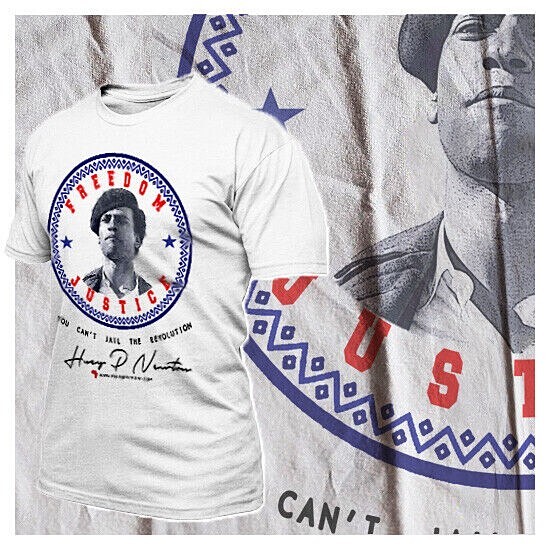 Huey P T-Shirt Black History Month Civil Rights Pan-African melanin tee