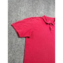 Disney Park Men’s Red T-Shirt Short Sleeve Collared Neck Size L