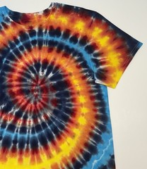 Gildan Tie Dye Adult Unisex T-Shirt Size Large Multicolor Hand Dyed Tee New