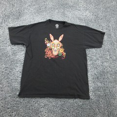 Bad Ass Coffee Shirt Mens XL Black Naples Florida Sugar Skull