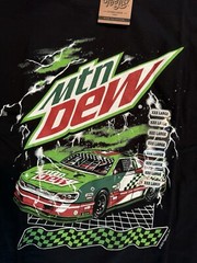 Mtn Dew Tee Luv Black Short Sleeve XXXL Tee Shirt T-Shirt Mens