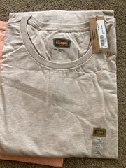 Men’s Lot of 4 – 5XL T-shirts 100% Cotton Multi Colors Short Sleeve Washable