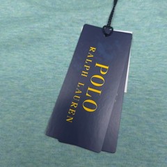 Polo Ralph Lauren Soft Cotton T-Shirt Mens 2XL XXL Custom Slim Celadon Heather
