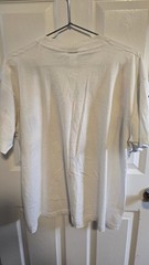 Hand Painted Floral T Shirt Single Stitch Vtg USA Rhinestone Art Tee OSFA M/L