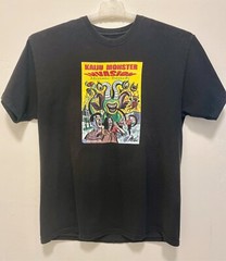 Mitch O’Connell VERY RARE Miami Bch ART DECO KAIJU T shirt ’08 ART BASEL