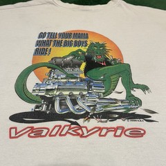 Vintage 2000 Valkyrie Dragon Car Engine Graphic T-Shirt Mens Size 2XL