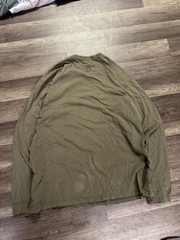 Eddie Bauer Men’s Vintage 90s Army Green With Graphic Design