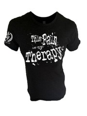 Iron Gods This Pain Is My Therapy T-Shirt Workout Weightlifting Bodybuilding Gym