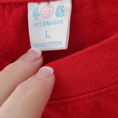 Shanghai Red Tee Shirt by Art.Dragon