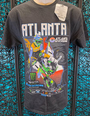 AMA SUPERCROSS T SHIRT MENS SZ. M BLACK 2021 ATLANTA MOTOR SPEEDWAY RACING NEW