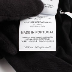 OFF-WHITE CARAVAGGIO S OVER TEE Cotton T shirt – DUTY FREE