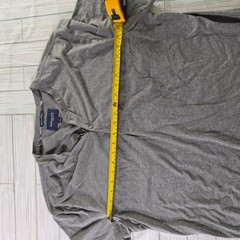 Jachs New York Chelsea Henley Mens XL Gray Short Sleeve Button Neck T-Shirt