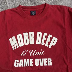 Men’s Vintage Y2K Mobb Deep G Unit 50 Cent MOP Game Over Hip Hop Rap T Shirt XL