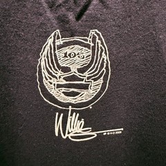 Harley-Davidson 105th Anniversary Willie G Sketch T-Shirt Mens Large Black 2008