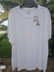 NWT Men’s Size: 2X-Large Jordan Jumpman Short Sleeve T-Shirt – White DC7485-100
