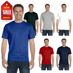 Hanes Mens Tall T-Shirt Short Sleeves Beefy Tall 6.1 oz Heavy Tee LT-4XLT 518T