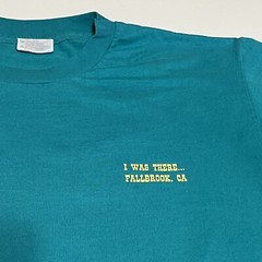 Vtg 94 Graphic T Shirt Mens L Harvest HoeDown Street Fair Fallbrook California