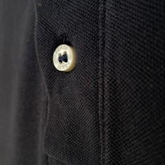 Fendi Mens Blue Cotton Polo Shirt Size L