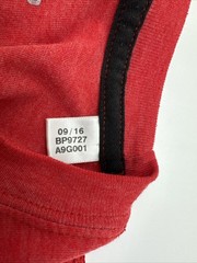 Adidas Red Ultimate 2.0 Small Tee Shirt