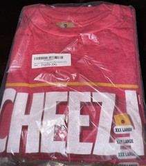 Cheezit Tee Luv Red Short Sleeve Tee Shirt T-Shirt XXXLarge