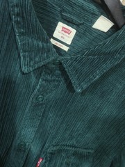 Levi’s Jackson Green Plaid Shirt XXL – Relaxed Fit – Classic Western Style