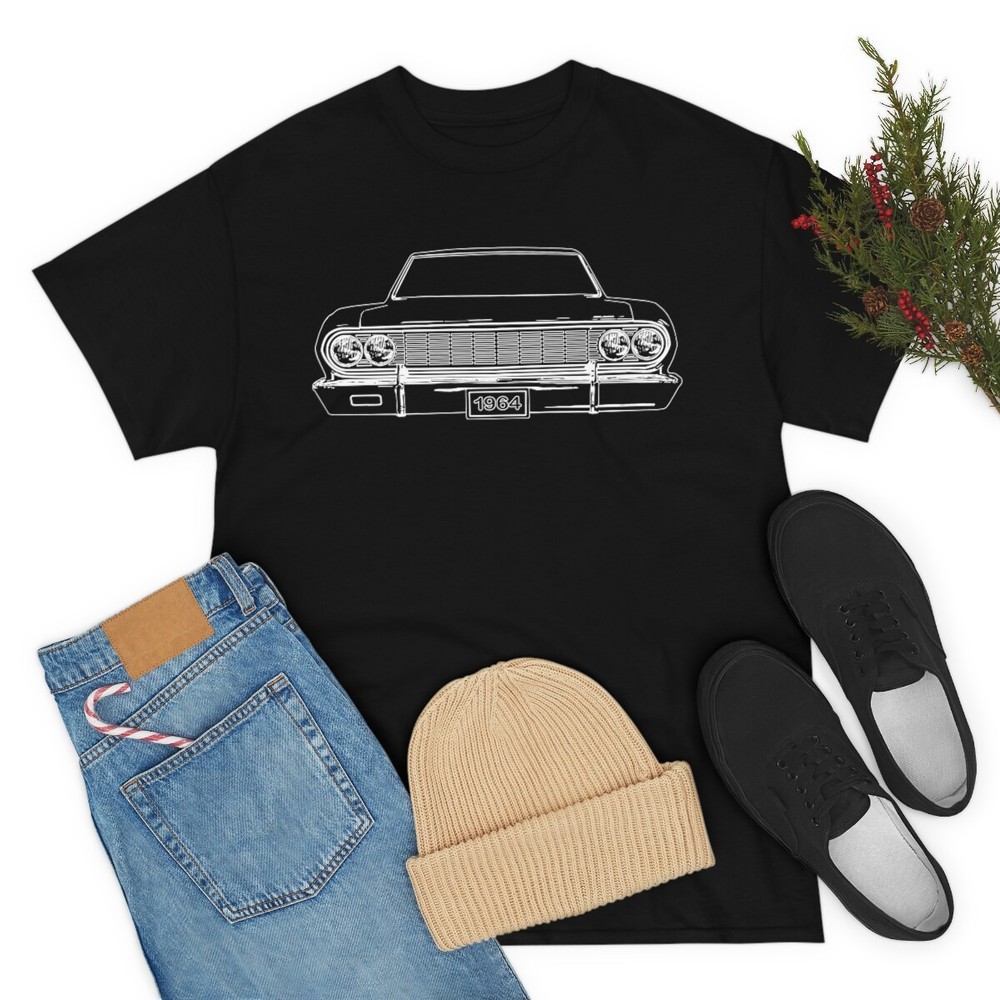 1964 Chevelle Chevrolet Chevy Tee T Shirt – Gift, Birthday – 64