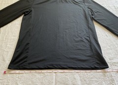 Lot of 2 Mens Size Small Various Brands Long Sleeve Black and Short Sleeve Green