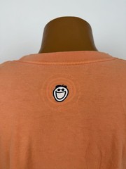 Life Is Good Shirt Mens XL Orange Short Sleeve T-shirt Mountain Climbing Hiking