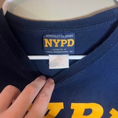 NYPD New York City Police Department Long Sleeve Graphic T-Shirt