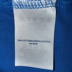 Lands’ End Men’s T-Shirt XL Blue Cotton Short Sleeve Super T Classic Dad Beach