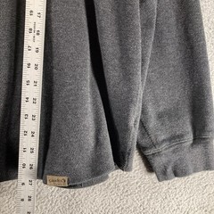 Guide Series Henley Shirt Mens XL Charcoal Gray Waffle Knit Long Sleeve Cotton