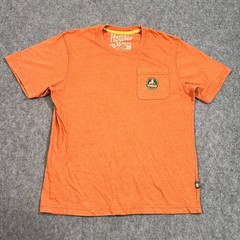 Howler Bros Brothers Hermanos Orange Short Sleeve T-Shirt Men’s Size Small