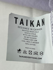 Taikan Heavyweight Light Purple Crew Neck T-Shirt Men’s SMALL NWT