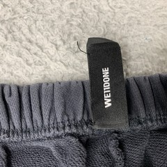 WE11DONE Sweatpants Men’s South Korean Streetwear Elastic Waistband 24”-40”