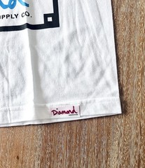 NEW Diamond Supply Co. T-shirt Tee Shirt M Medium White Standard Blue Money DS