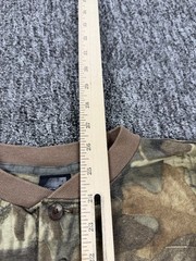 Vtg Realtree Shirt Men Large Advantage Timber Camo Ace Sportswear Henley USA
