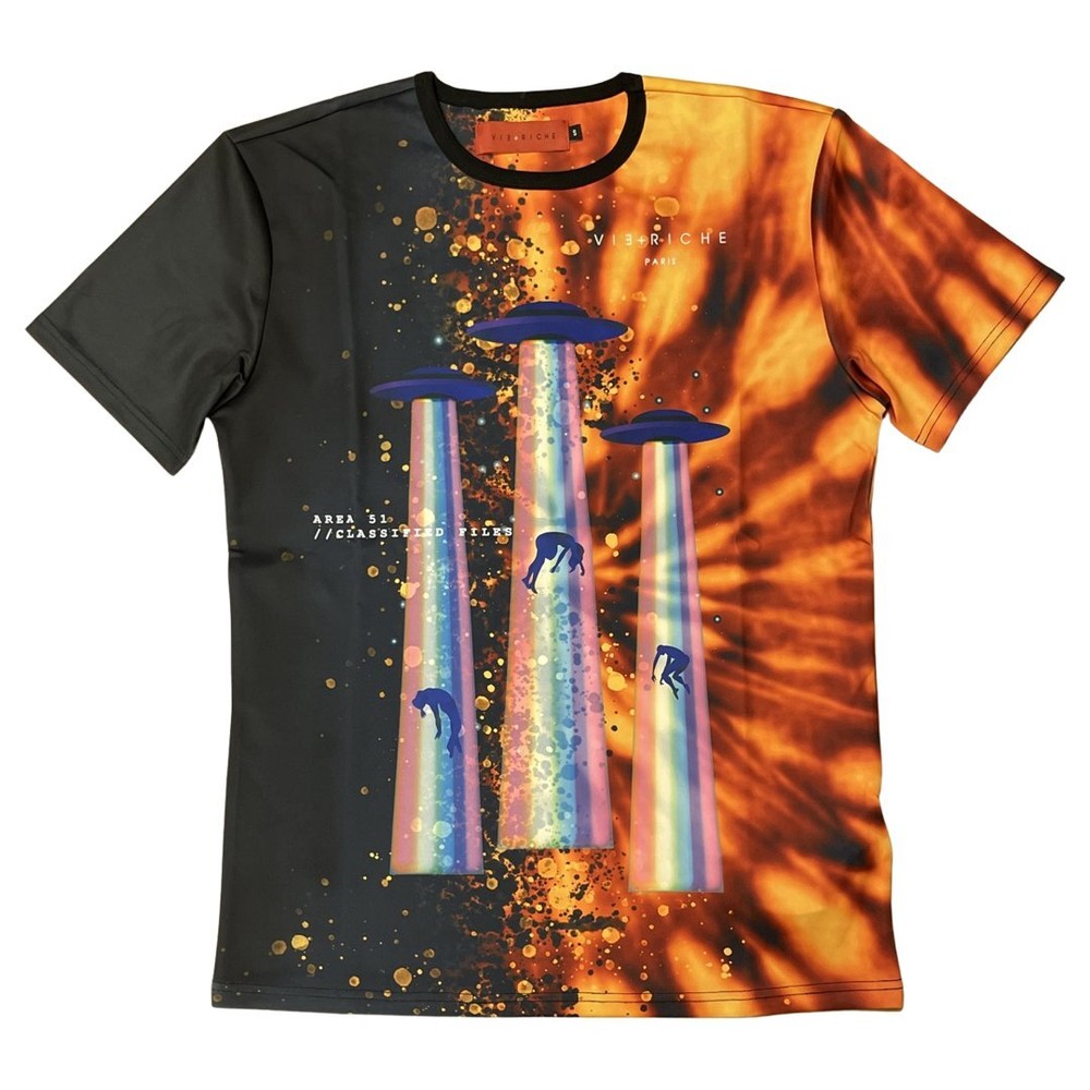 Vie + Riche Paris AREA-51 Classified Files T-Shirt MSRP $72 *NWT* Choose Size