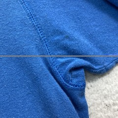 Vintage Nike T Shirt Youth XL 18-20 Blue Spellout Swoosh Made In USA
