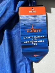 Habit Mens Performance Tee Shirt UPF 40+ Size Small Realtree NEW