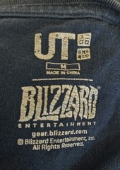 RARE VARIATION HEROS OF THE STORM GAME T SHIRT M BLIZZARD GAMES SUPER GRAPHICS
