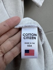 Cotton Citizen Presley Tee Vintage Oatmeal Sz S NWT Light Weight Jersey Cotton